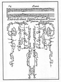 Baroque Dance and dancing notation