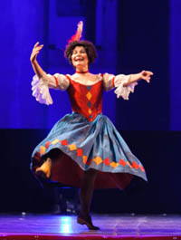 baroque dancing with Barbara Segal performing in Wawel Castle, Krakow